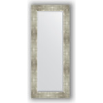 Зеркало с фацетом в багетной раме поворотное Evoform Exclusive 56x136 см, алюминий 90 мм (BY 1160)