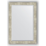 Зеркало с фацетом в багетной раме поворотное Evoform Exclusive 61x91 см, алюминий 61 мм (BY 1179)