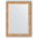 Зеркало с фацетом в багетной раме поворотное Evoform Exclusive 71x101 см, сосна 62 мм (BY 1193)