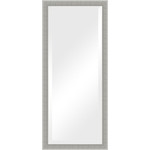 Зеркало с фацетом в багетной раме поворотное Evoform Exclusive 71x161 см, алюминий 61 мм (BY 1209)