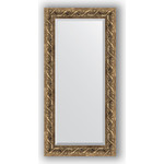 Зеркало с фацетом в багетной раме поворотное Evoform Exclusive 56x116 см, фреска 84 мм (BY 1249)