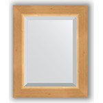 Зеркало с фацетом в багетной раме Evoform Exclusive 41x51 см, сосна 62 мм (BY 1355)