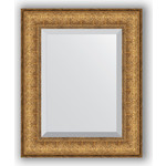 Зеркало с фацетом в багетной раме Evoform Exclusive 44x54 см, медный эльдорадо 73 мм (BY 1365)