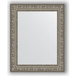 Зеркало в багетной раме Evoform Definite 40x50 см, виньетка состаренное серебро 56 мм (BY 3008)