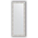 Зеркало в багетной раме поворотное Evoform Definite 56x146 см, серебреный дождь 70 мм (BY 3112)