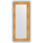 Зеркало в багетной раме поворотное Evoform Definite 62x152 см, травленое золото 99 мм (BY 3123)