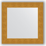 Зеркало в багетной раме Evoform Definite 70x70 см, чеканка золотая 90 мм (BY 3150)