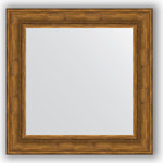 Зеркало в багетной раме Evoform Definite 72x72 см, травленая бронза 99 мм (BY 3157)