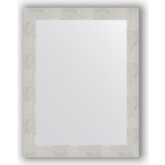 Зеркало в багетной раме поворотное Evoform Definite 66x86 см, серебреный дождь 70 мм (BY 3176)