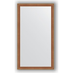 Зеркало в багетной раме поворотное Evoform Definite 75x135 см, бронзовые бусы на дереве 60 мм (BY 3299)