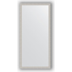 Зеркало в багетной раме поворотное Evoform Definite 71x151 см, мозаика хром 46 мм (BY 3324)