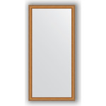 Зеркало в багетной раме поворотное Evoform Definite 75x155 см, золотые бусы на бронзе 60 мм (BY 3330)