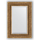 Зеркало с фацетом в багетной раме поворотное Evoform Exclusive 59x89 см, вензель бронзовый 101 мм (BY 3422)
