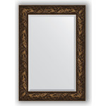 Зеркало с фацетом в багетной раме поворотное Evoform Exclusive 69x99 см, византия бронза 99 мм (BY 3443)