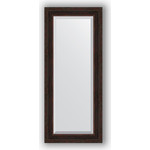 Зеркало с фацетом в багетной раме поворотное Evoform Exclusive 64x149 см, темный прованс 99 мм (BY 3551)