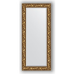 Зеркало с фацетом в багетной раме поворотное Evoform Exclusive 69x159 см, византия золото 99 мм (BY 3571)