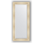 Зеркало с фацетом в багетной раме поворотное Evoform Exclusive 69x159 см, травленое серебро 99 мм (BY 3575)