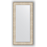 Зеркало с фацетом в багетной раме поворотное Evoform Exclusive 80x170 см, виньетка серебро 109 мм (BY 3608)