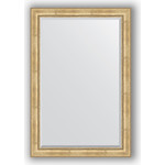 Зеркало с фацетом в багетной раме поворотное Evoform Exclusive 122x182 см, состаренное серебро с орнаментом 120 мм (BY 3636)