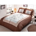 Комплект постельного белья TAC Семейный Caron коричневый (7032B-60058484)/ 463000787032802874