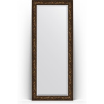 Зеркало напольное с фацетом Evoform Exclusive Floor 84x203 см, в багетной раме - византия бронза 99 мм (BY 6126)