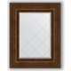 Зеркало с гравировкой поворотное Evoform Exclusive-G 62x80 см, в багетной раме - состаренная бронза с орнаментом 120 мм (BY 4042)