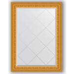 Зеркало с гравировкой поворотное Evoform Exclusive-G 75x102 см, в багетной раме - сусальное золото 80 мм (BY 4181)