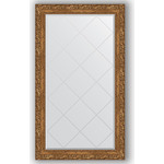 Зеркало с гравировкой поворотное Evoform Exclusive-G 75x130 см, в багетной раме - виньетка бронзовая 85 мм (BY 4228)