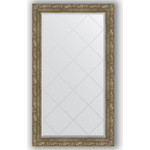 Зеркало с гравировкой поворотное Evoform Exclusive-G 75x130 см, в багетной раме - виньетка античная латунь 85 мм (BY 4231)