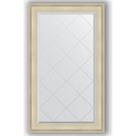 Зеркало с гравировкой поворотное Evoform Exclusive-G 78x133 см, в багетной раме - травленое серебро 95 мм (BY 4241)
