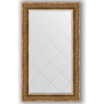 Зеркало с гравировкой поворотное Evoform Exclusive-G 79x134 см, в багетной раме - вензель бронзовый 101 мм (BY 4249)