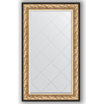 Зеркало с гравировкой поворотное Evoform Exclusive-G 80x135 см, в багетной раме - барокко золото 106 мм (BY 4251)