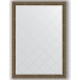 Зеркало с гравировкой поворотное Evoform Exclusive-G 134x189 см, в багетной раме - вензель серебряный 101 мм (BY 4508)