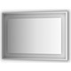 Зеркало в багетной раме поворотное Evoform Ledside со светильником 27,5 W 110x75 см (BY 2206)