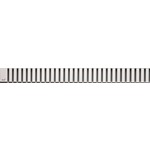 Решетка AlcaPlast Line нержавеющая сталь матовая (LINE-300M)