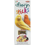 Лакомство Fiory Sticks for Canaries Taste Fruits с фруктами палочки для канареек 2х30г