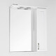 Зеркало-шкаф Style line Олеандр-2 Люкс 65 с подсветкой, белый (4650134470819)