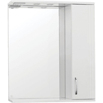 Зеркало-шкаф Style line Панда 75 с подсветкой, белый (ЛС-00000124)