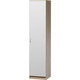 Шкаф для одежды Шарм-Дизайн Евро лайт 40х60 дуб сонома+белый
