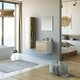 Мебель для ванной Aqwella Майами 60x45 дуб сонома/белый