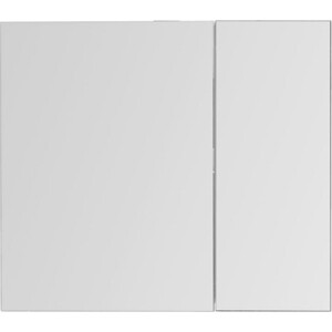 Зеркальный шкаф Aquanet Йорк 100 белый (202090)