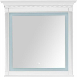 Зеркало Aquanet Селена 105 белое/серебро (201647)