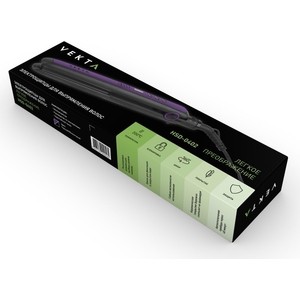 Выпрямитель VEKTA HSD-0402 черный/фиолетовый