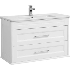 Мебель для ванной Aquanet Бостон М 100 Flat белая матовая