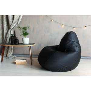 Кресло-мешок DreamBag Черное фьюжн 2XL 135x95