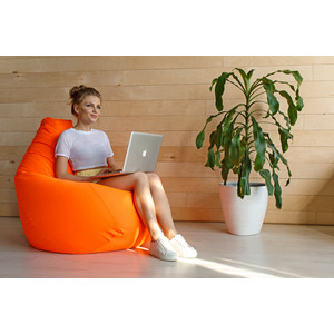 Кресло-мешок DreamBag Оранжевое фьюжн 3XL 150x110