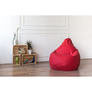 Кресло-мешок DreamBag Красное фьюжн 3XL 150x110