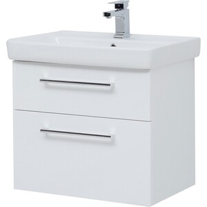 Мебель для ванной Dreja Q Max 70 с ящиками, белый глянец