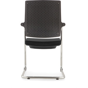 Кресло офисное NORDEN Стайл 1 CF/ хром/черная сетка/черная ткань
