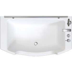 Акриловая ванна Radomir Чарли 120x70 с каркасом, слив-перелив (0-01-0-0-1-990)